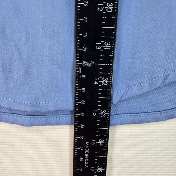 Carhartt Flame Resistant Dry Twill Long Sleeve Blue Work Shirt Men's Size Large - Picture 5 of 6